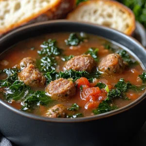 Italian Sausage Kale Soup