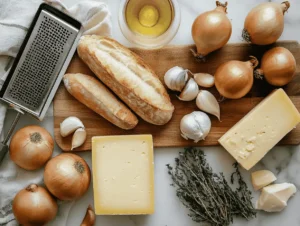 Ingredients For Classic French Onion Soup