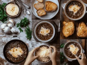 Preparation Steps For Classic French Onion Soup