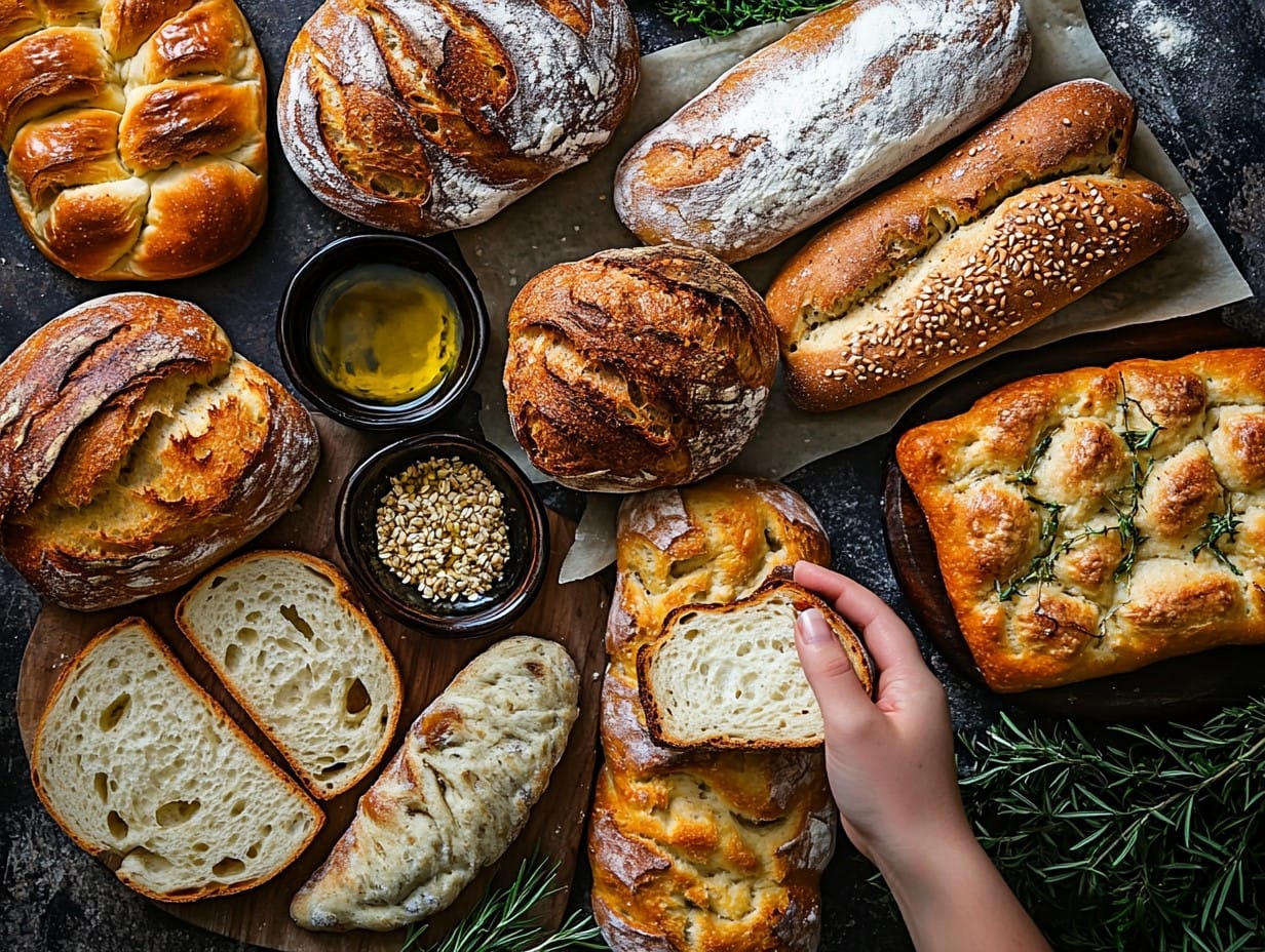 Bread Types With Oils