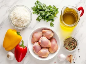 Chicken And Yellow Rice Recipe Ingredients