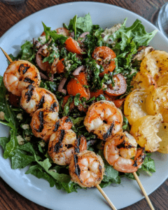 Healthy sides for barbeque shrimp