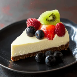 Healthy Mexican Cheesecake