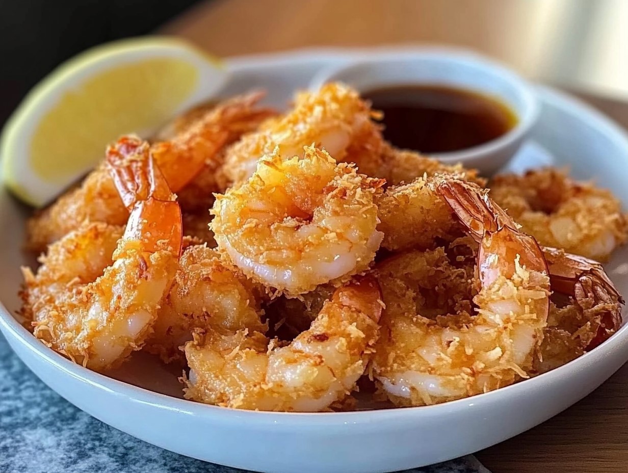 Perfectly Cooked Coconut Shrimp