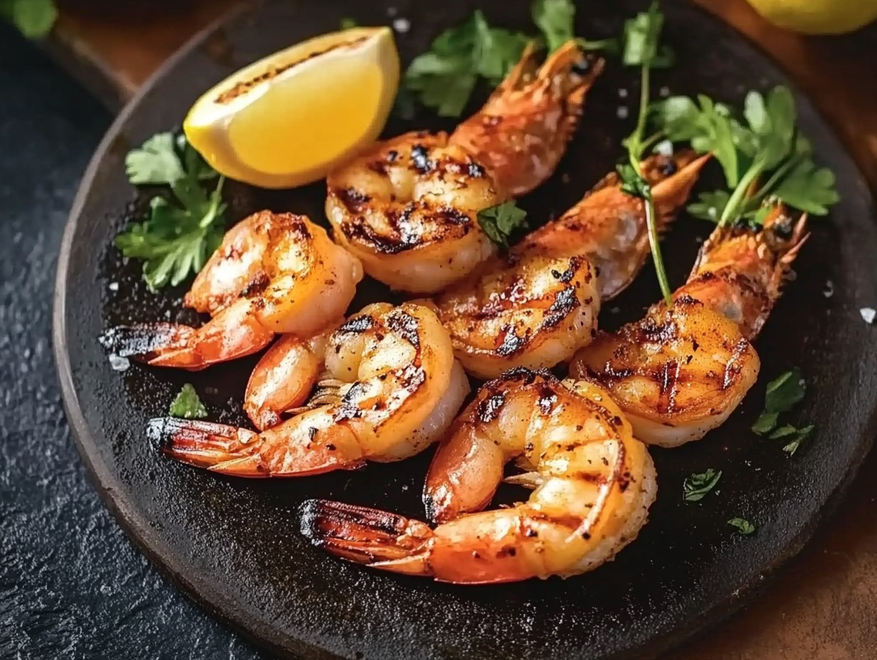 Perfectly Grilled Shrimp