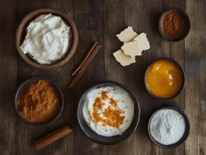 Pumpkin Cheesecake Cookie Ingredients