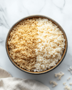 Quinoa Rice vs. White Rice Comparison