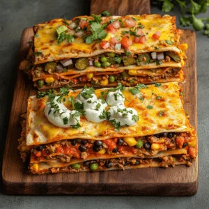 Taco Lasagna Variations