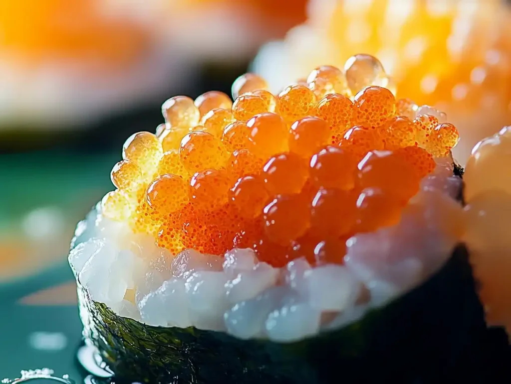 Tobiko On Sushi