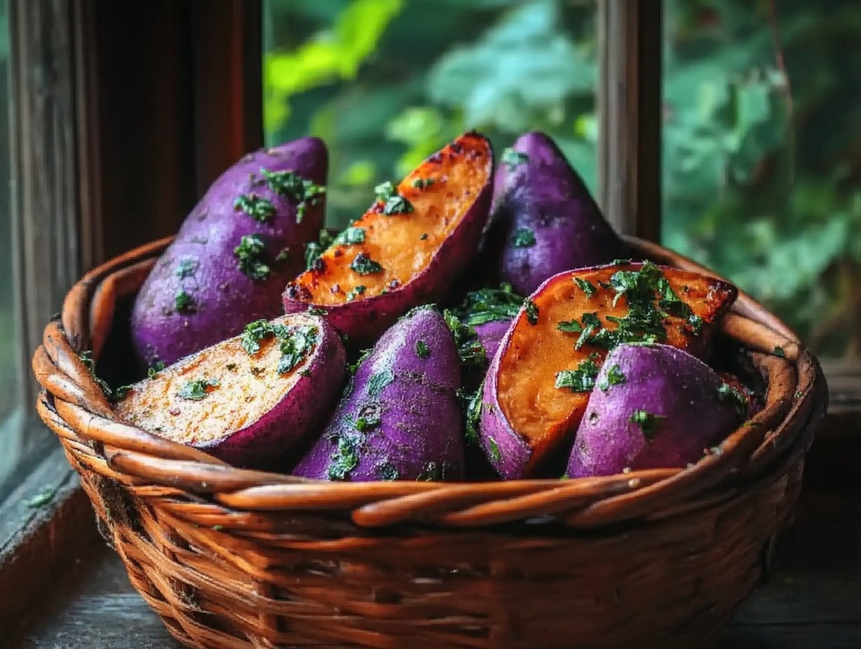 Purple Sweet Potatoes More Healthy