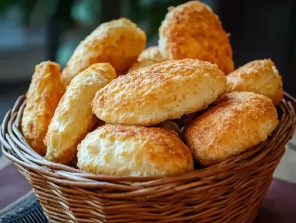 Basket Filled With Crispy Golden