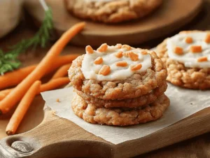 Frosted Carrot Cake Cookie
