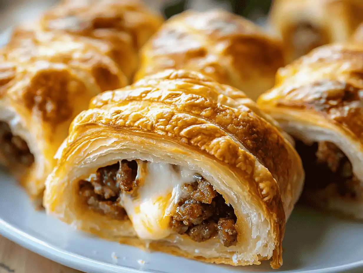 Sausage Crescent Rolls – Golden And Flaky