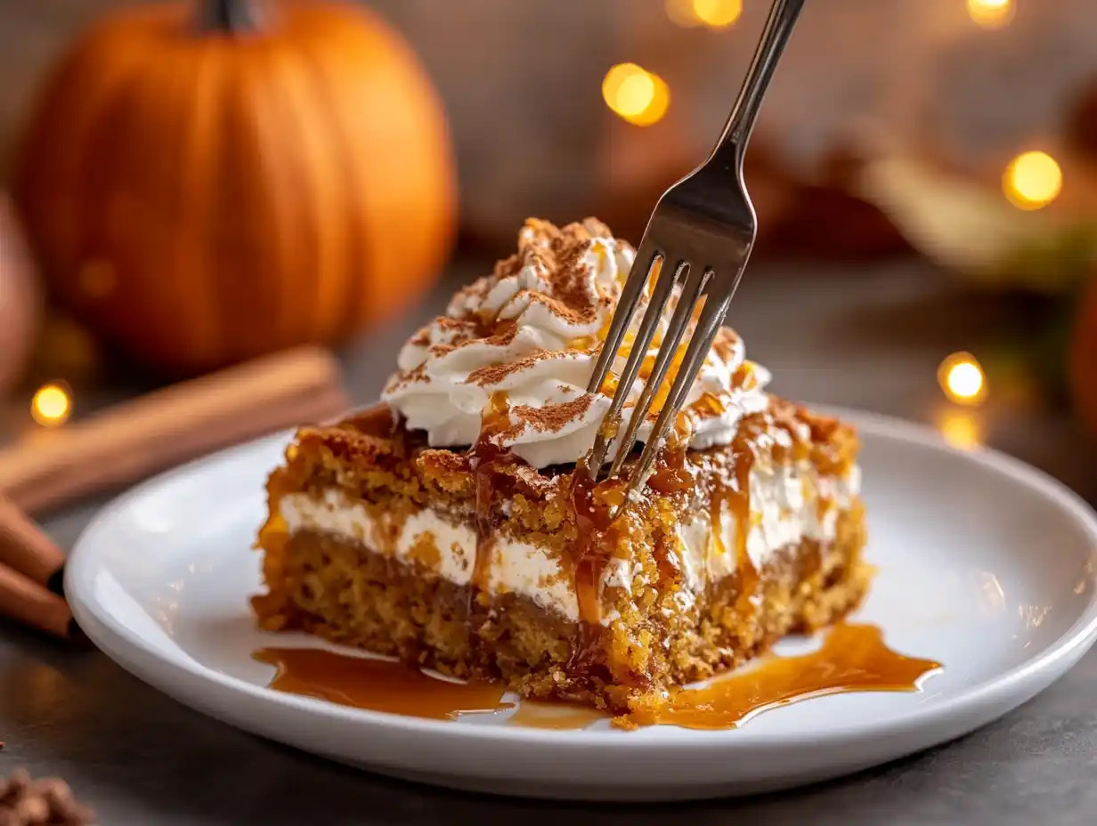 The Best Pumpkin Dump Cake Recipe