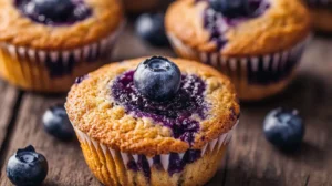 Almond Flour Blueberry Muffins Recipe